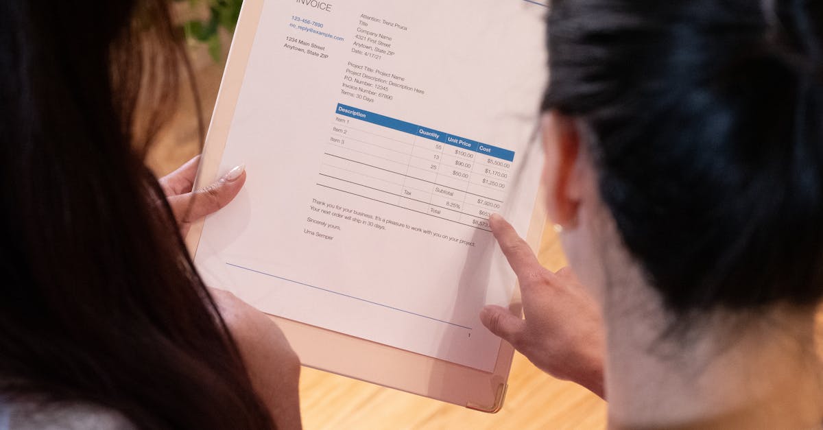 informations obligatoires à inclure sur une facture pour assurer sa conformité légale et faciliter le traitement comptable.